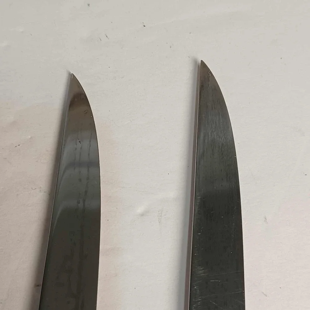 Vintage Carvel‎ Hall Stainless USA Steak Knives Set of 8 Dinner Knives MCM